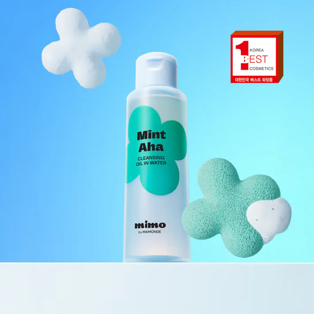 [DAISO] MAMONDE Mint-AHA Cleansing Oil in Water - 100ml