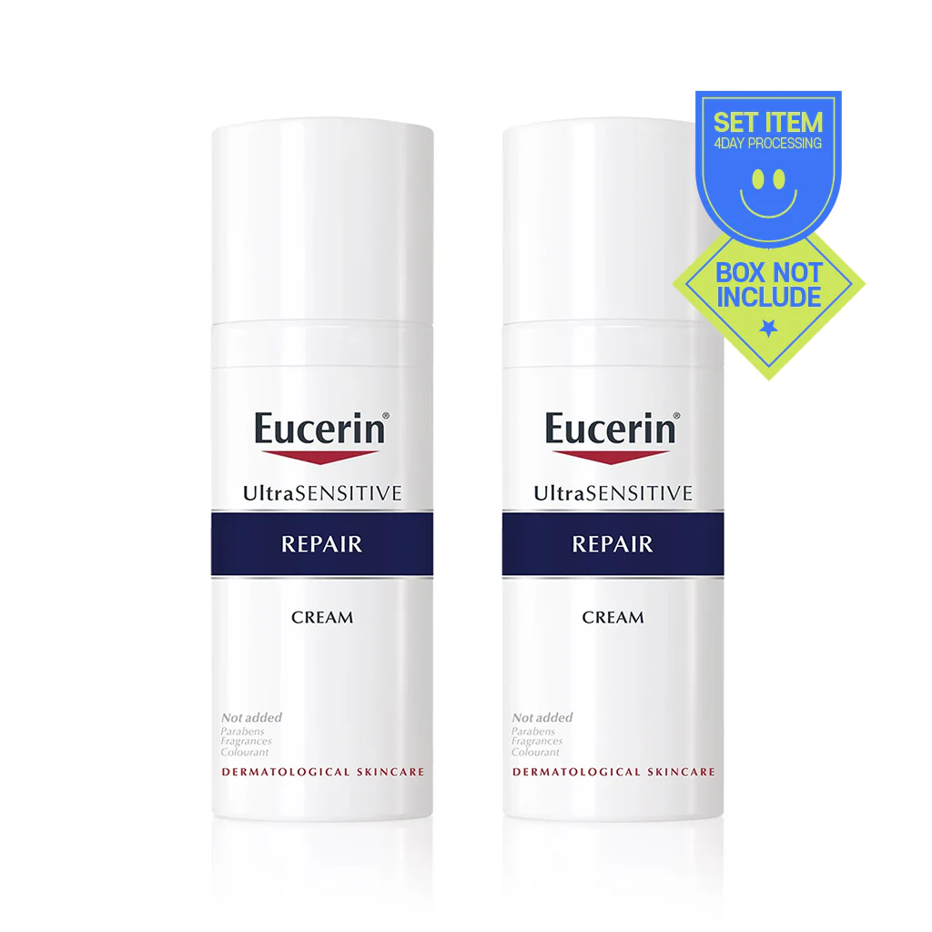 [EUCERIN] Ultra Sensitive Repair Cream -1pack(50ml x 2ea)