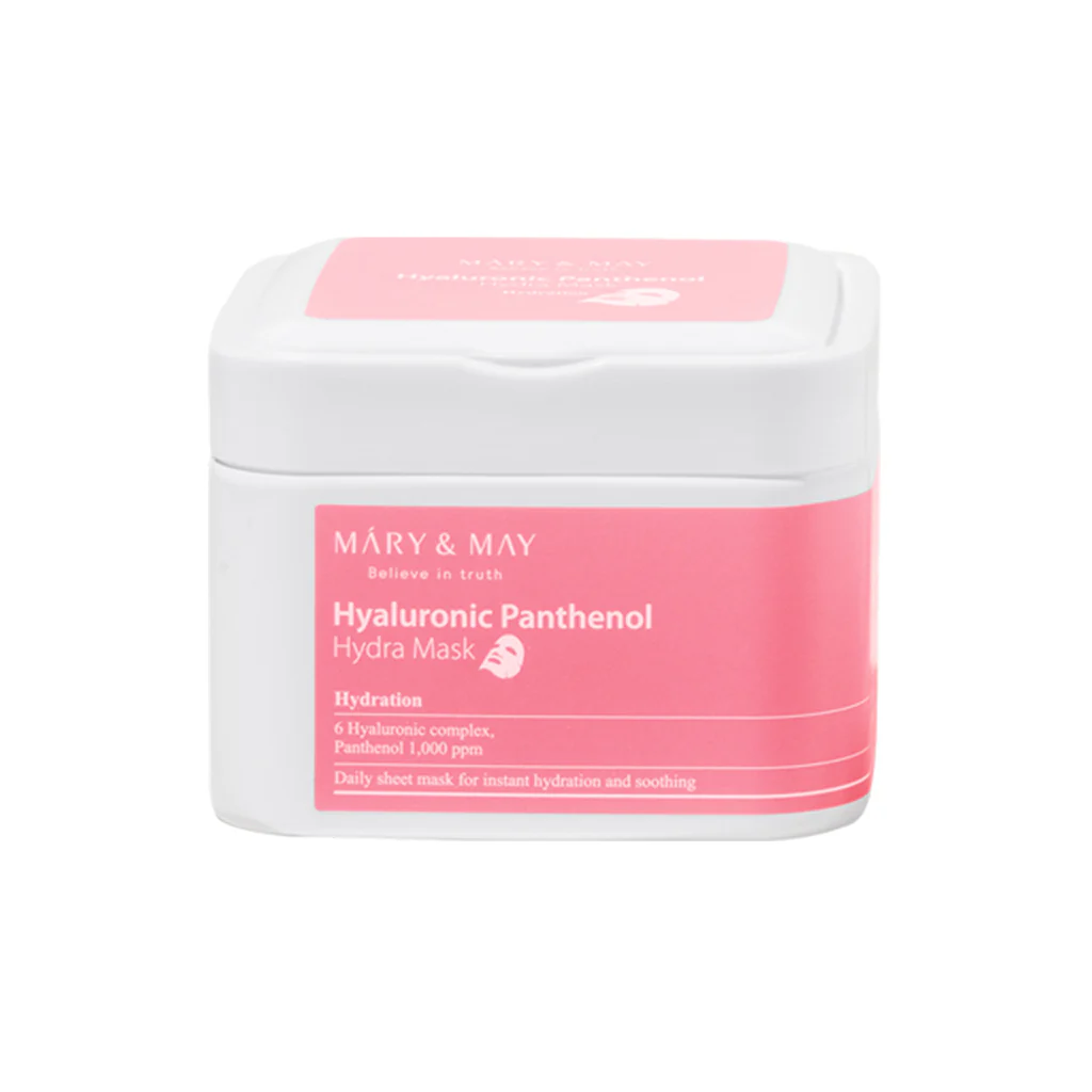 [MARY&MAY] Hyaluronic Panthenol Hydra Mask - 400g (30ea)
