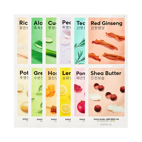 ☆BNDL-[MISSHA] Airy Fit Sheet Mask - 1pcs x 10ea